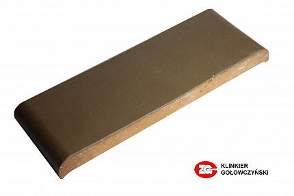 Парапетная плитка ZG Klinker коричневый 305x110x25