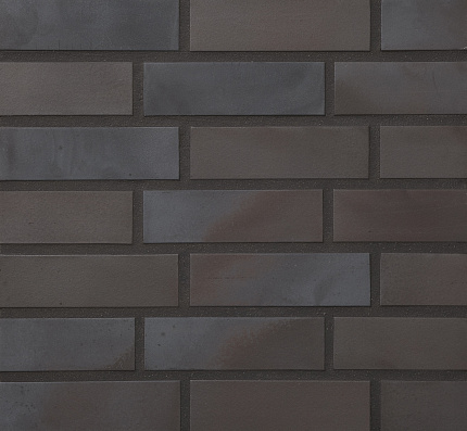 Фасадная плитка Stroeher 2110(336) metallic black, 240*71*11мм, 24 шт./уп.