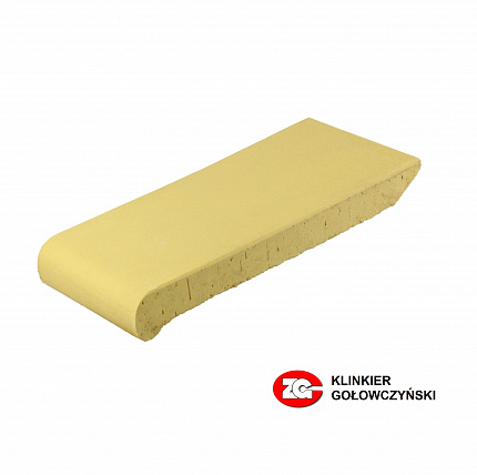 Плитка для подоконников ZG Klinker желтый 230х110х25