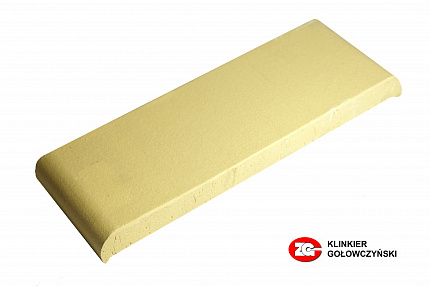 Парапетная плитка ZG Klinker желтый 305x110x25