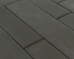 Тротуарная плитка Домино цвет серый