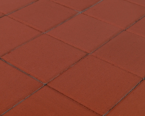 Тротуарная плитка Лувр цвет красный