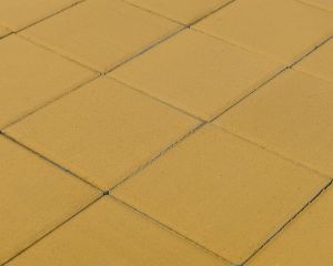 Тротуарная плитка Лувр цвет желтый