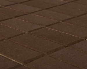 Тротуарная плитка Прямоугольник коричневый
