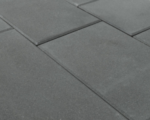 Тротуарная плитка Триада цвет серый