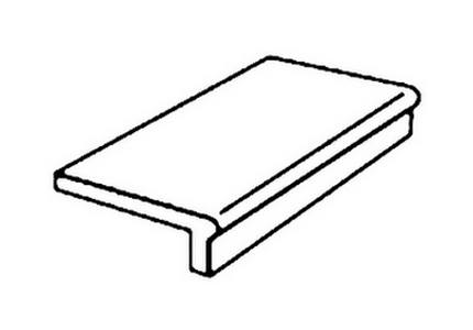 Балконная плитка 310х115х52, 3,2 шт/уп, 6 шт/уп Granit: Grau