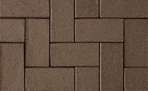 Брусчатка ABC Schwarz Braun , 200х100х40мм, 48 шт./м2, 840 шт./под, 1,8 кг./шт