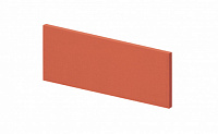 Клинкерная напольная плитка-подступень KING KLINKER Рубиновый красный (01), 150*245*12 мм