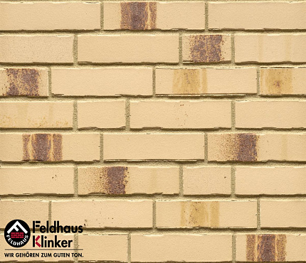 Клинкерная плитка Feldhaus Klinker R970NF14 bacco crema maron 240*14*71 мм, ок.48 шт./кв. м., 24 шт.