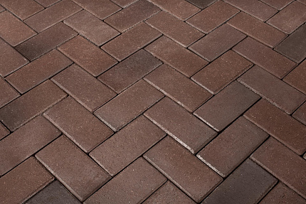 Брусчатка PENTER KLINKER Bramsche/Pente Braunbunt 200x100x52 мм, 2,30 кг/шт., 665шт./под.