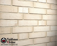 Клинкерная плитка Feldhaus Klinker R910NF14 Premium vario crema albula, 240*14*71 мм, ок.48 шт./кв. 