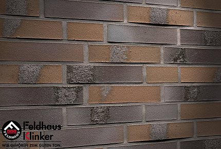 Клинкерный кирпич Feldhaus Klinker K564DF carbona geo maritim новинка, 240*115*52 мм, ок. 64 шт./кв.