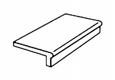 Балконная плитка 310х115х52, 3,2 шт/уп, 6 шт/уп Granit: Rot 