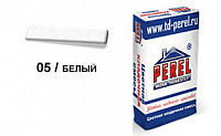 Цветные кладочные смеси Perel NL для кладки кирпича с водопоглощением до 5%, артикул 0105 белая, упак.50 кг., 30 упак./поддон