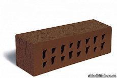 ЛСР "Мюнхен" коричневый береста с песком клинкер фасадный М-300, 250х85х65мм, 2,5 кг/шт,  480 шт/под