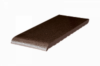 Плитка для подоконников 220x120x15 мм, Коричневый глазурованный (02)  18шт/кор, 1296шт./под;