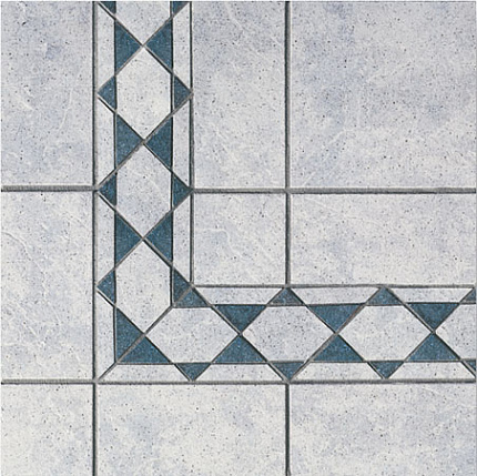 Декоры Stroeher 8503(837) marmos, Серия Roccia, 240*125*10 мм, треугольник.