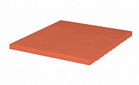 Клинкерная напольная плитка KING KLINKER Рубиновый красный (01), 245х245х14 мм