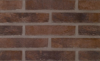 Фасадная плитка ручной формовки Terca Bruin-Zwart, 215*22*65 мм