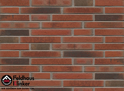 Клинкерная плитка Feldhaus Klinker R752LDF14 vascu ardor carbo , 290*14*52 мм, ок. 54 шт./кв. м., 27