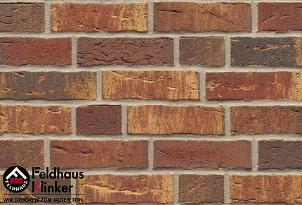 Клинкерный кирпич Feldhaus Klinker K686NF sintra ardor calino, 240*115*71 мм, ок. 48 шт./кв. м., 416