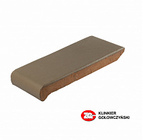 Плитка для подоконников ZG Klinker коричневый 180х110х25