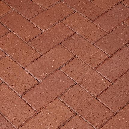 Брусчатка PENTER KLINKER Bramsche/Pente Penter Rot 200x100x45 мм, 2,00 кг/шт., 735шт./под.