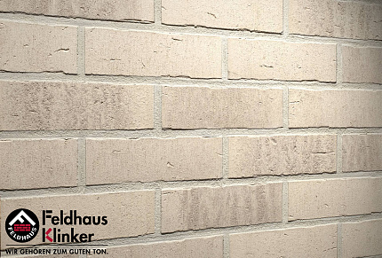 Клинкерный кирпич Feldhaus Klinker K732NF vascu crema toccata, 240*115*71 мм, ок. 48 шт./кв. м., 416