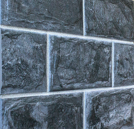 Керамическая плитка под камень SilverFox Anes 150x300 мм, цвет 417 grafito