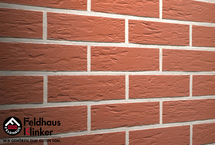 Клинкерный кирпич Feldhaus Klinker K440NF carmesi senso, 240*115*71 мм, ок. 48 шт./кв. м., 416 шт./п