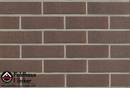 Клинкерный кирпич Feldhaus Klinker K550NF terra, 240*115*71 мм, ок. 48 шт./кв. м., 416 шт./палетта