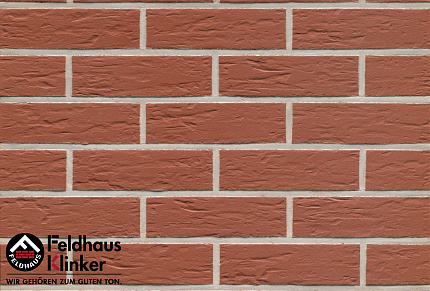Клинкерный кирпич Feldhaus Klinker K440NF carmesi senso, 240*115*71 мм, ок. 48 шт./кв. м., 416 шт./п