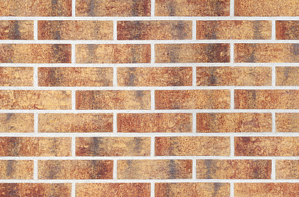 Клинкерная фасадная плитка Rainbow brick (HF15)