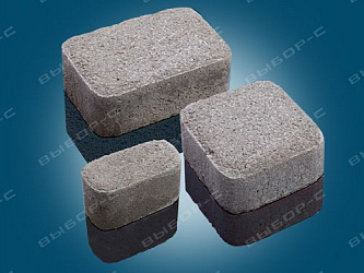 Тротуарная плитка Выбор Классико из 3 камней