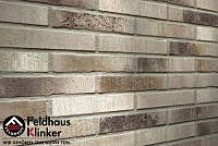 Клинкерная плитка Feldhaus Klinker R773LDF14 vascu argo antrablanca, 290*14*52 мм, ок. 54 шт./кв. м.