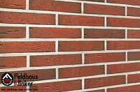 Клинкерная плитка Feldhaus Klinker R307LNF14 "ardor rustico", красная пестрая, обожженная, "структур