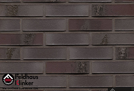 Клинкерный кирпич Feldhaus Klinker K565NF carbona geo ferrum новинка, 240*115*71 мм, ок. 48 шт./кв. 