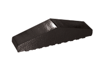 Полнотелый профильный кирпич 310/250x65x78  Ониксовый черный (17) 4 шт./кор, 280 шт./под;